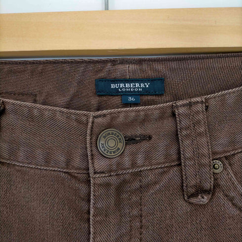 バーバリーズ BURBERRYS Y2K ローライズスキニーパンツ レディース 36