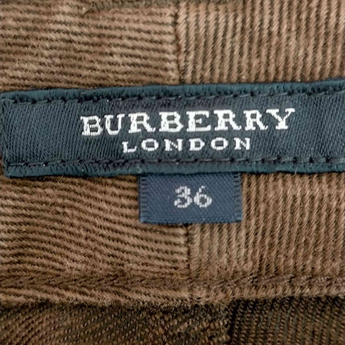バーバリーズ BURBERRYS Y2K ローライズスキニーパンツ レディース 36