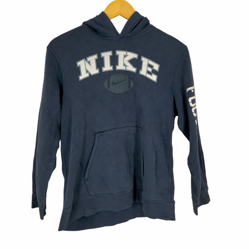 ナイキ NIKE 00s フロッキープリントプルオーバーパーカー メンズ JPN:L
