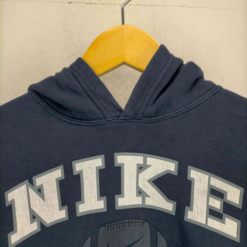 ナイキ NIKE 00s フロッキープリントプルオーバーパーカー メンズ JPN:L