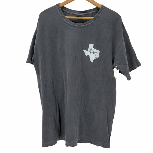 コンフォートカラーズ COMFORT COLORS HOUSTON STRONG 両面プリントTシャツ メンズ import:L