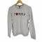 トミーヒルフィガー TOMMY HILFIGER 霜降りクルーネックスウェット レディース JPN:M