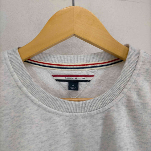 トミーヒルフィガー TOMMY HILFIGER 霜降りクルーネックスウェット レディース JPN:M