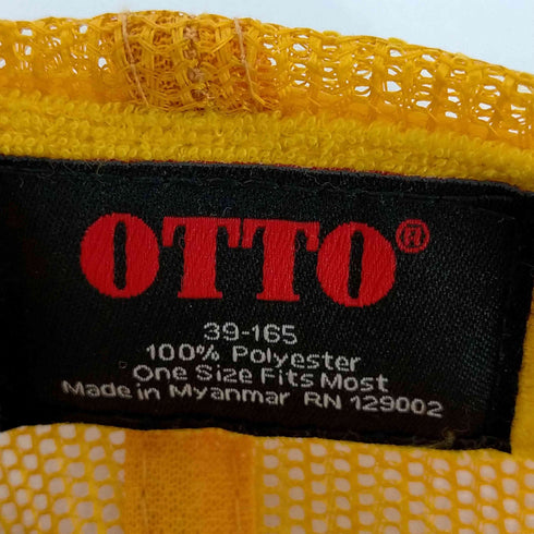 オット otto メッシュ スナップバック 刺繍 キャップ メンズ