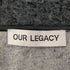 アワーレガシィー OUR LEGACY SHRUNKEN FULLZIP メンズ JPN:44