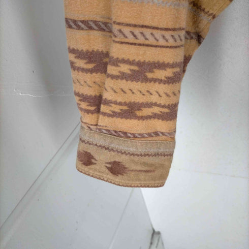 ウールリッチ WOOLRICH 00s ネイティブ柄オックスフォードシャツ メンズ