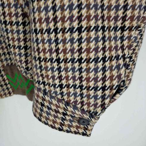 カラー kolor 20AW ガンクラブチェック 千鳥格子 ウールジャケット ブルゾン メンズ JPN:1