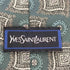 イヴサンローラン Yves Saint Laurent フラワーデザインシルクネクタイ メンズ