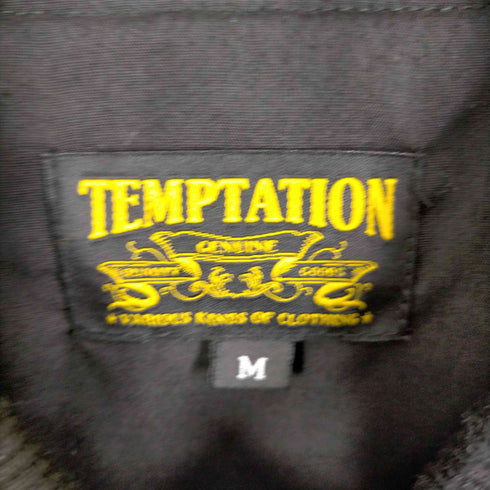 テンプテーション Temptation ウール混 ストライプブルゾン メンズ JPN:M