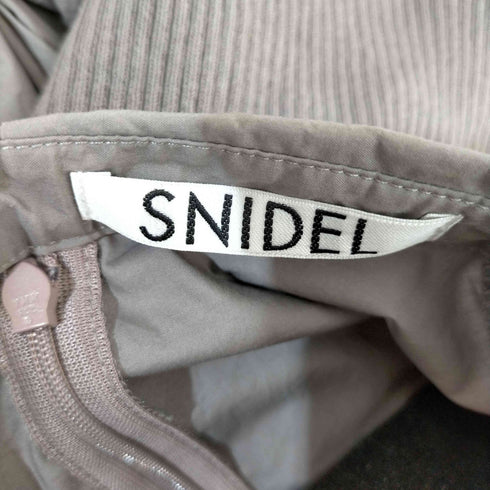 スナイデル snidel 22SS ニットビスチェボリュームシャツワンピース レディース JPN:0