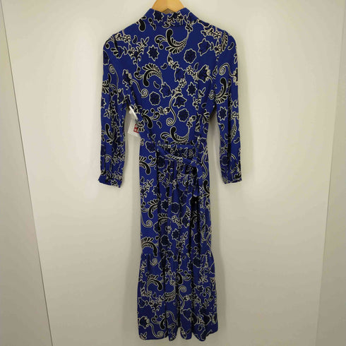 ザラ ZARA 総柄ロングワンピース レディース XS