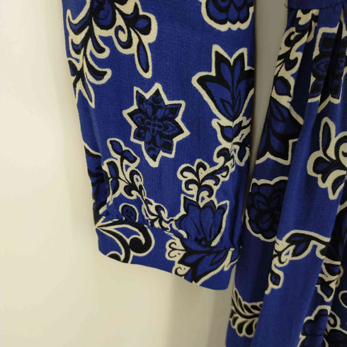 ザラ ZARA 総柄ロングワンピース レディース XS