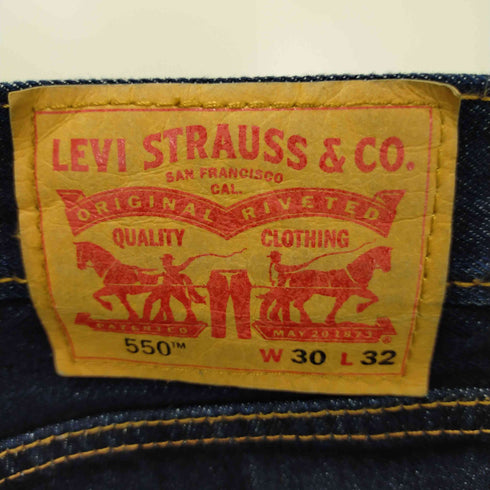 リーバイス LEVI STRAUSS&CO 550テーパードデニムパンツ メンズ W30L32