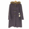 ジルスチュアート JILLSTUART 20AW フォックスファー フロッシー モッサ ダッフル コート レディース import:M