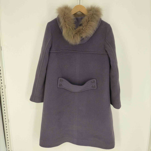 ジルスチュアート JILLSTUART 20AW フォックスファー フロッシー モッサ ダッフル コート レディース import:M
