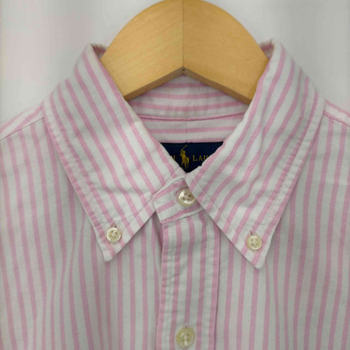 ラルフローレン RALPH LAUREN SLIM FIT スモールポニー刺繍コットンBDシャツ メンズ import:S