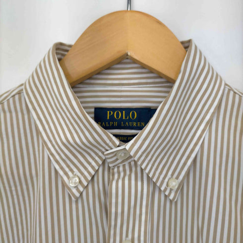 ポロラルフローレン POLO RALPH LAUREN CLASSIC FIT スモールポニー刺繍コットンBDシャツ メンズ import:S