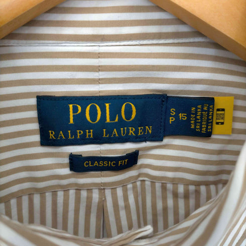 ポロラルフローレン POLO RALPH LAUREN CLASSIC FIT スモールポニー刺繍コットンBDシャツ メンズ import:S