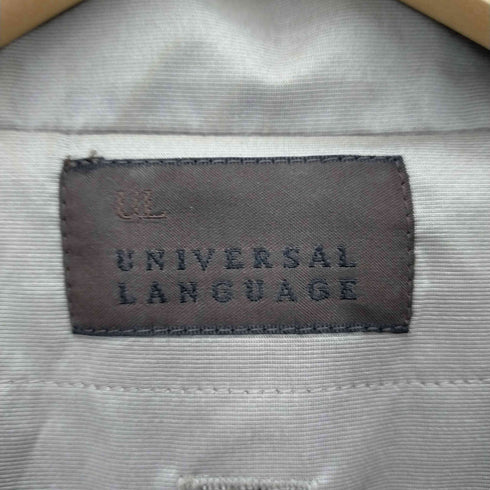 ユニバーサルランゲージ UNIVERSAL LANGUAGE トレンチコート レディース 38