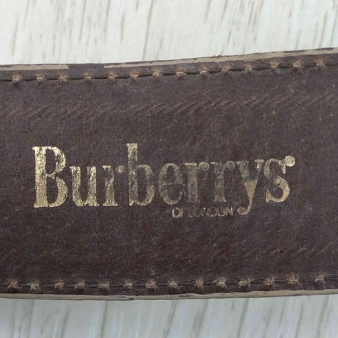 バーバリーズ BURBERRYS バックルレザーベルト レディース