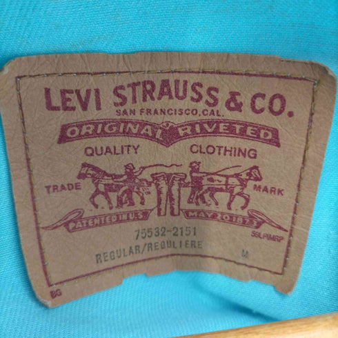 リーバイス Levis 90S カラーデニムトラッカージャケット メンズ import:M