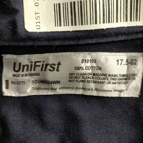 unifirst L/S 企業ロゴワークシャツ メンズ JPN:M