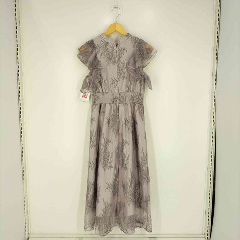 ジルバイジルスチュアート JILL by JILLSTUART ツートーンレースラッフルワンピース レディース JPN:M