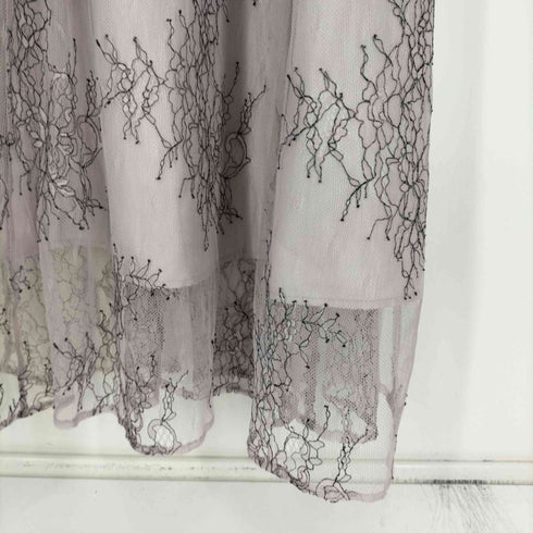 ジルバイジルスチュアート JILL by JILLSTUART ツートーンレースラッフルワンピース レディース JPN:M