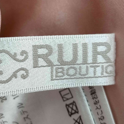 ルイルエブティック RUIRUE BOUTIQUE フラワー刺繍レースワンピース レディース JPN:M