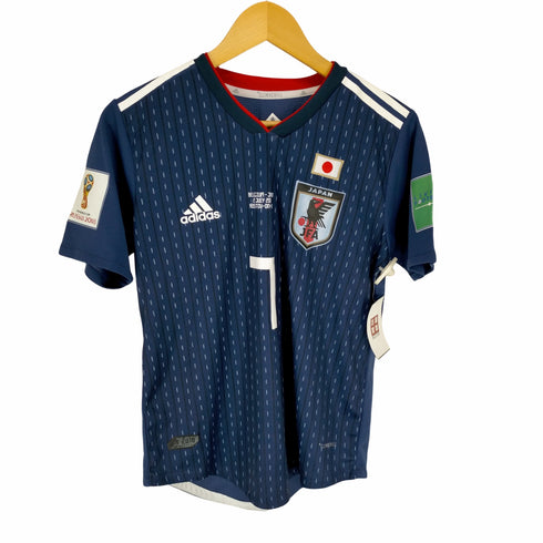 アディダス adidas 勝色 メモリアルナンバリングゲームシャツ メンズ JPN:S