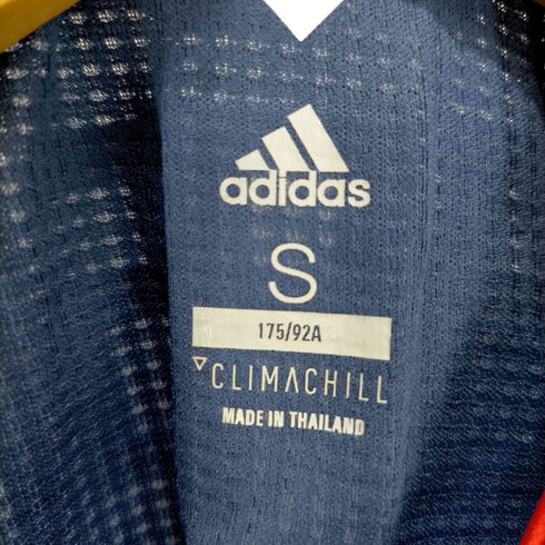 アディダス adidas 勝色 メモリアルナンバリングゲームシャツ メンズ JPN:S