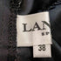 ラバンスポーツ LANVIN SPORT ナイロン混 裾ドローストリング ストレッチパンツ レディース 38