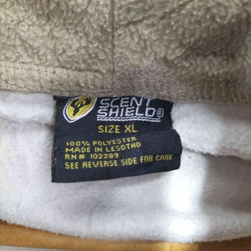 SCENT SHIELD リアルツリーカモ フリースプルオーバーパーカー メンズ JPN:XL