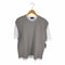 - TAKA Q ワッフル切替クルーネックカットソー メンズ JPN:M