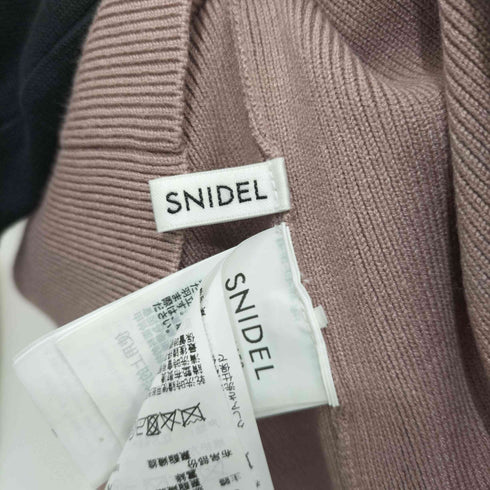 スナイデル snidel 2024SS デザインフリルニットトップス レディース ONE SIZE