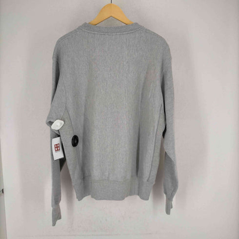 チャンピオン Champion 青単タグ復刻 REVERSE WEAVE 目刺繍 クルーネックスウェット メンズ JPN:L