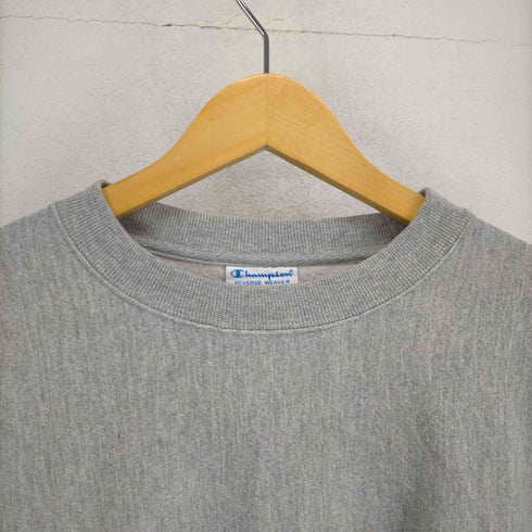 チャンピオン Champion 青単タグ復刻 REVERSE WEAVE 目刺繍 クルーネックスウェット メンズ JPN:L