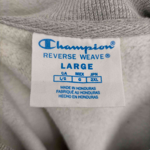 チャンピオン Champion 青単タグ復刻 REVERSE WEAVE 目刺繍 クルーネックスウェット メンズ JPN:L