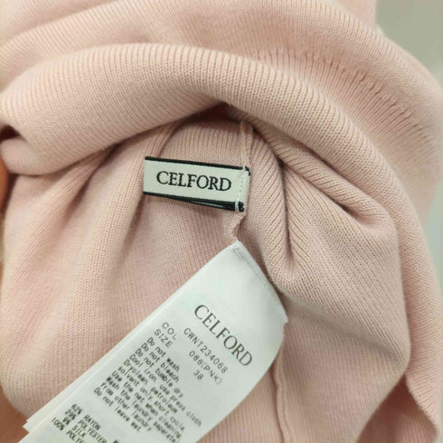 セルフォード CELFORD 2023AW ショートファースリーブニットプルオーバー レディース JPN:38