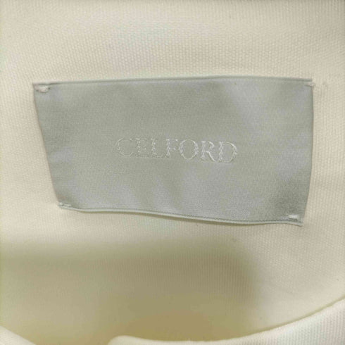 セルフォード CELFORD 2024SS ポンチ素材 バルーンスリーブコクーンコート レディース ONE SIZE