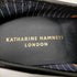 キャサリンハムネットロンドン KATHARINE HAMNETT LONDON イタリア製 ビジネスカジュアル レザー ヴァンプローファー メンズ 25 1/2