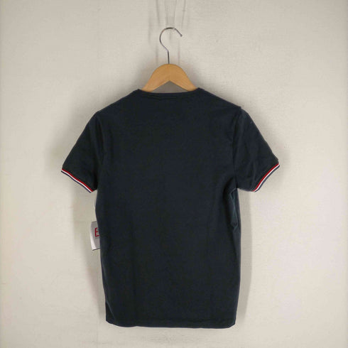 モンクレール MONCLER maglia scollo a v slim fit ボーダーリブVネックカットソー メンズ JPN:S