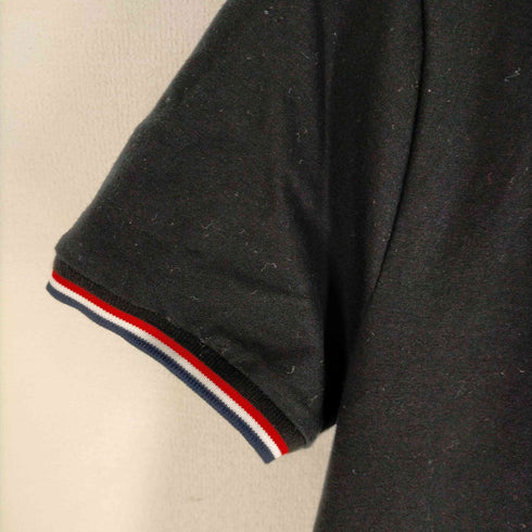 モンクレール MONCLER maglia scollo a v slim fit ボーダーリブVネックカットソー メンズ JPN:S