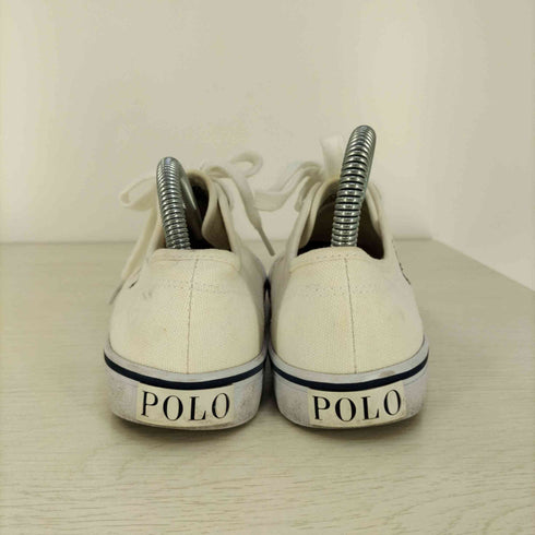 ポロラルフローレン POLO RALPH LAUREN CARVER ポニー刺繍 キャンバススニーカー レディース JPN:23