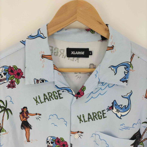 エクストララージ XLARGE 20SS VINTAGE ALOHA S/S SHIRT メンズ import:M