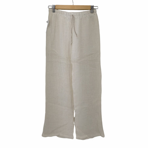 MASTRO MODA MADE IN ITALY 100%リネンメッシュイージーパンツ メンズ JPN:L