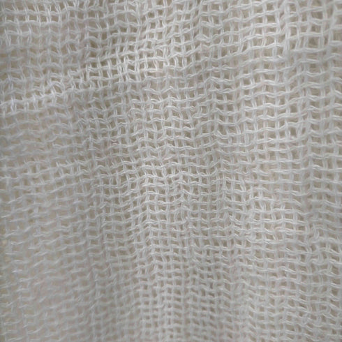 MASTRO MODA MADE IN ITALY 100%リネンメッシュイージーパンツ メンズ JPN:L