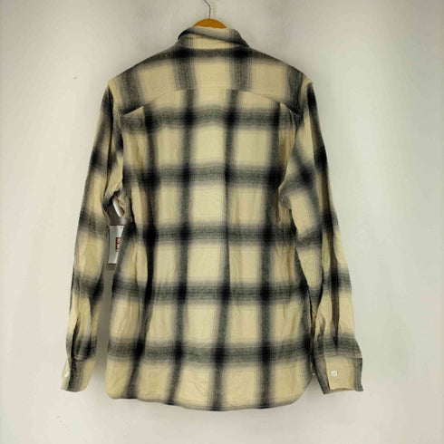 ファイブブラザー FIVE BROTHER オンブレチェック L/S ネルシャツ メンズ import:XL