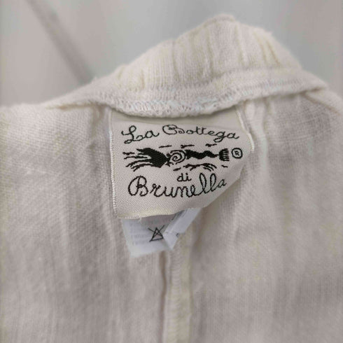 LA BOTTEGA DI BIELLA リネン100%イージーパンツ メンズ import:M