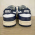 ナイキ NIKE DUNK LOW Vintage Navy レディース JPN:24.5